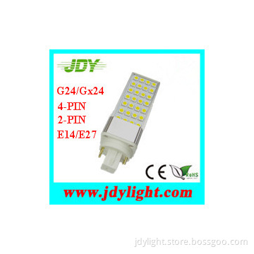 High Quality Hot Sell 4 pins PLC G24 LED Light 6W for Shop with CE